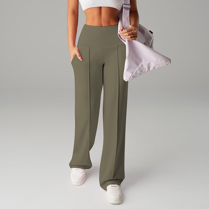 REFLEY ESSENTIALS WIDE STRAIGHT-LEG PANTS