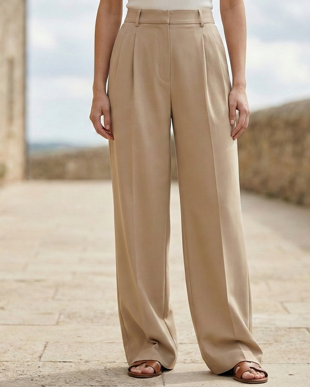 REFLEY ESSENTIALS WIDE LEG PANTS