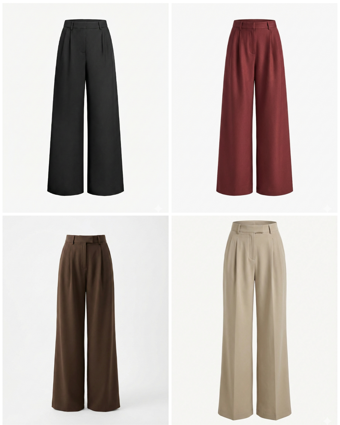 REFLEY ESSENTIALS WIDE LEG PANTS