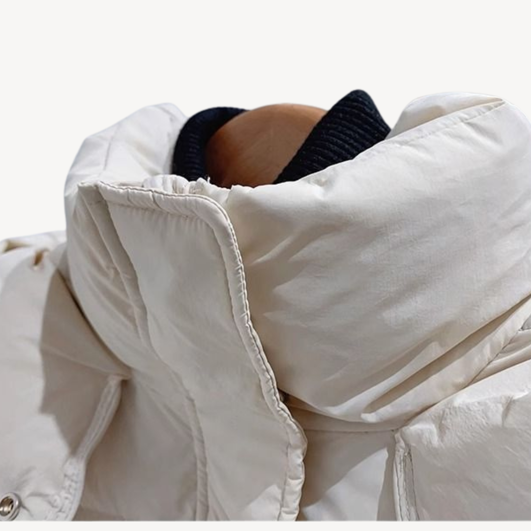 Trendy Warme Dames Puffer Jas met Capuchon