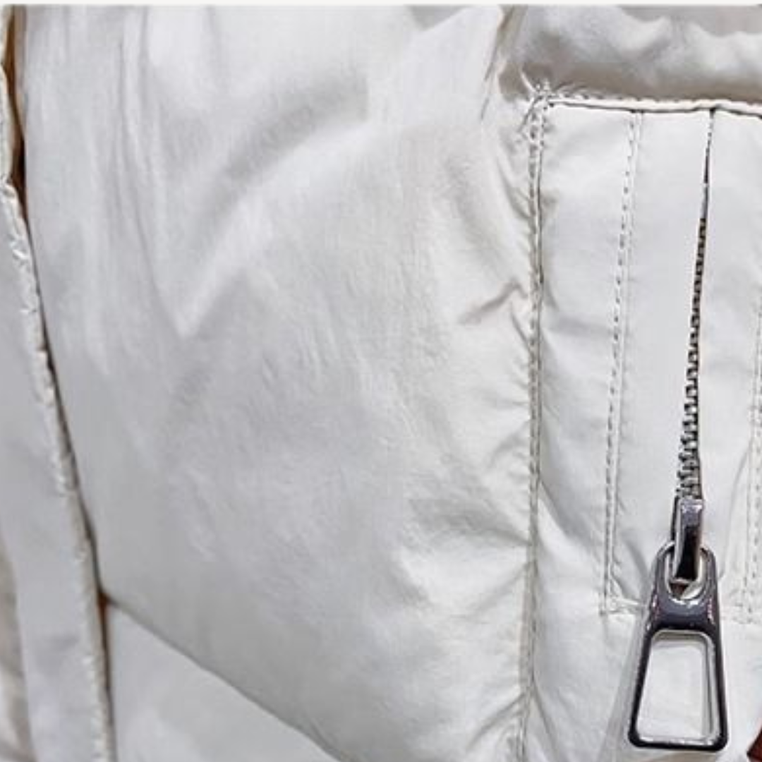 Trendy Warme Dames Puffer Jas met Capuchon