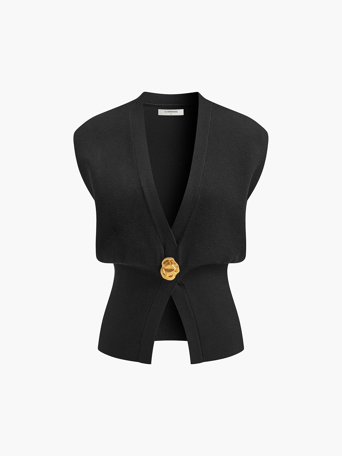 REFLEY SIGNATURE BUTTONED V-NECK VEST