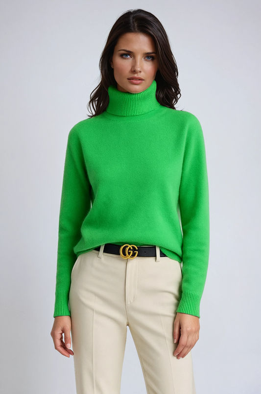 Dames Coltrui met Comfortabele Pasvorm en Klassieke Gebreide