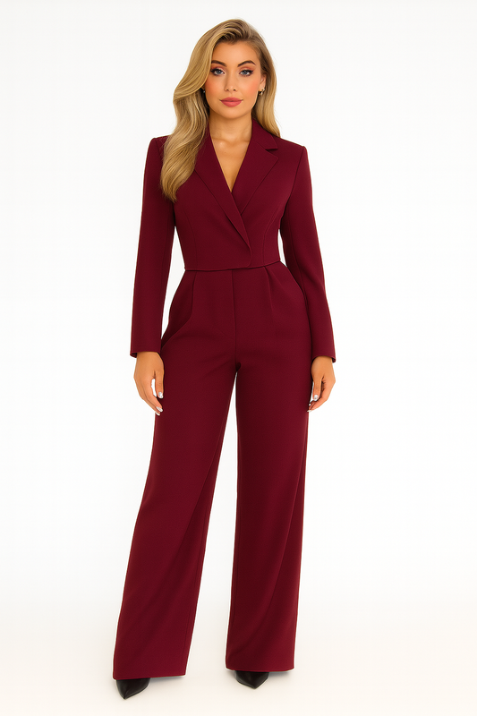 REFLEY SIGNATURE BLAZER JUMPSUIT