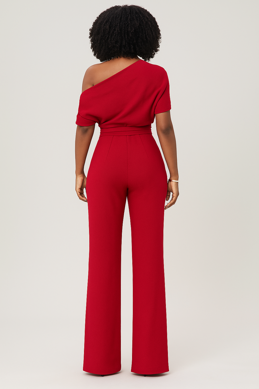 HANI ONE-SHOULDER JUMPSUIT