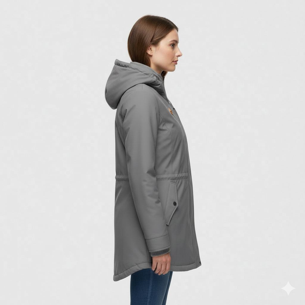 Waterdichte winterjas met kapuchon