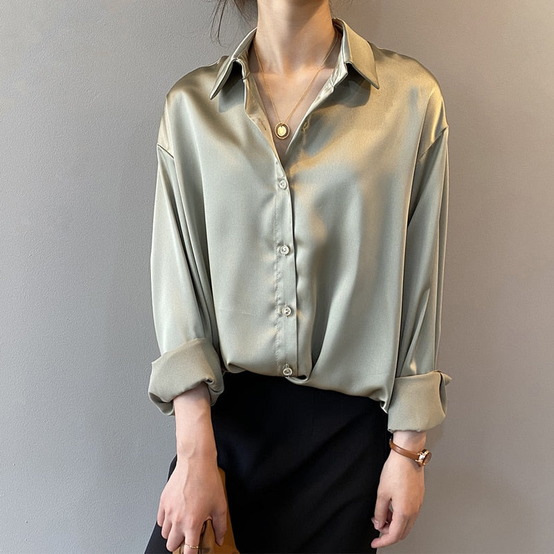 Luxe Vrouwen Blouse met Lange Mouwen