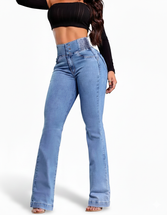 REFLEY SIGNATURE FLAIRED JEANS