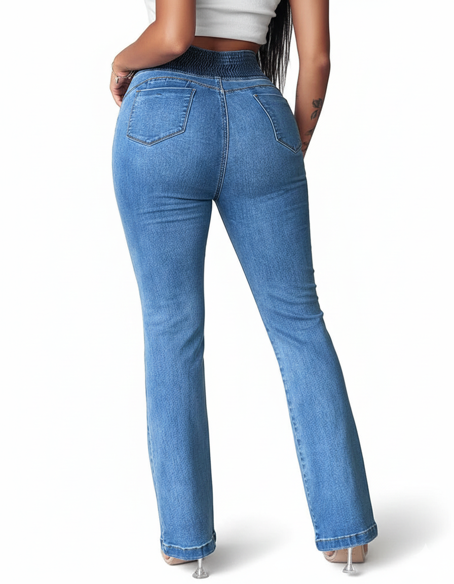 REFLEY SIGNATURE FLAIRED JEANS