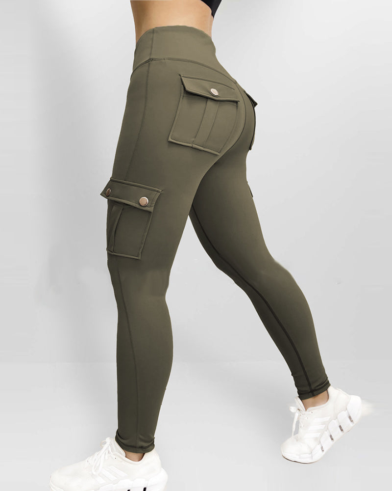 REFLEY ESSENTIALS FLAP POCKET LEGGINGS