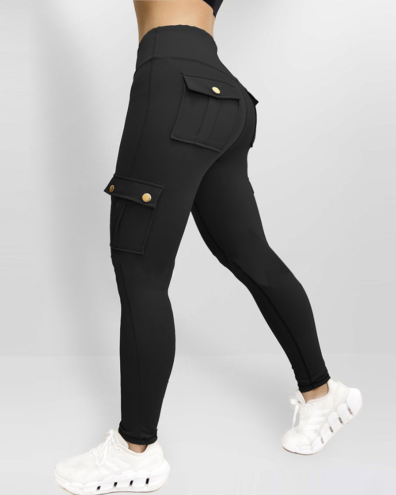 REFLEY ESSENTIALS FLAP POCKET LEGGINGS