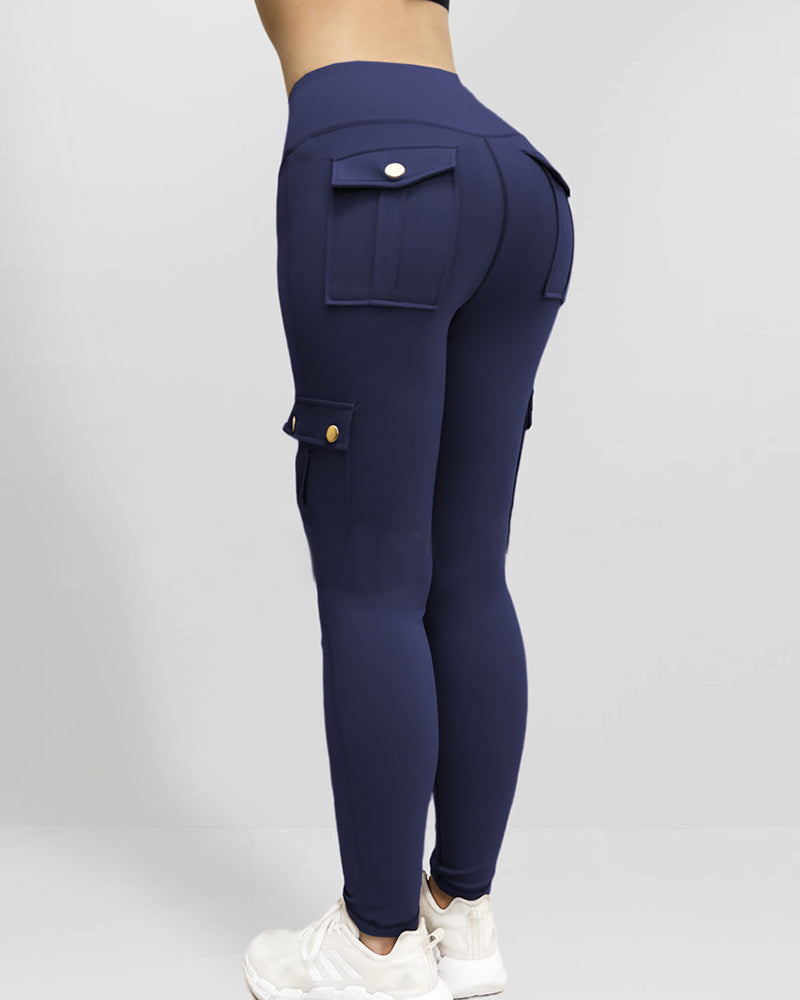 REFLEY ESSENTIALS FLAP POCKET LEGGINGS