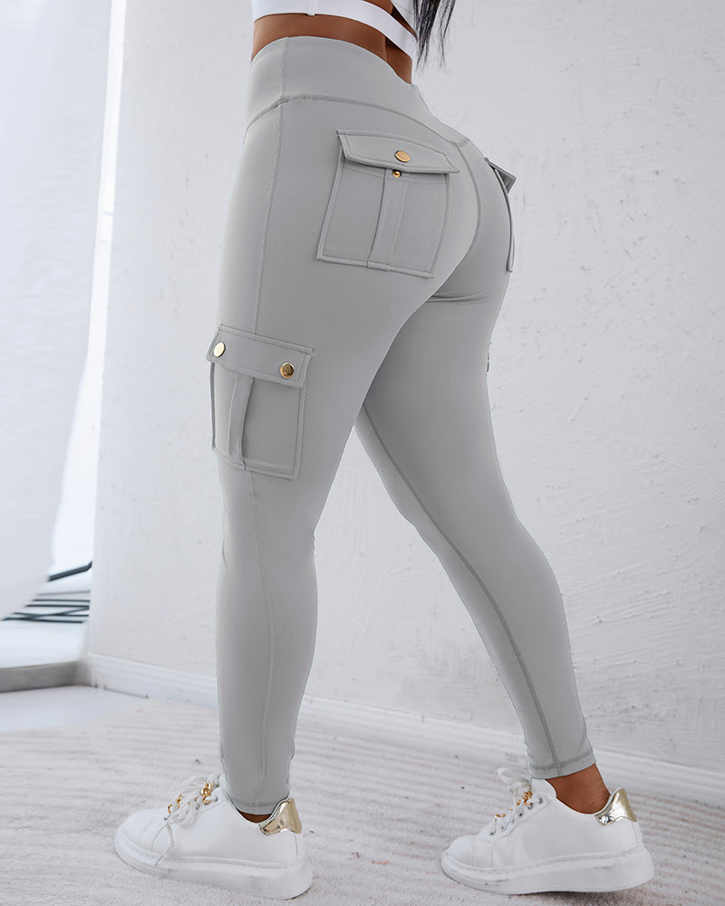 REFLEY ESSENTIALS FLAP POCKET LEGGINGS