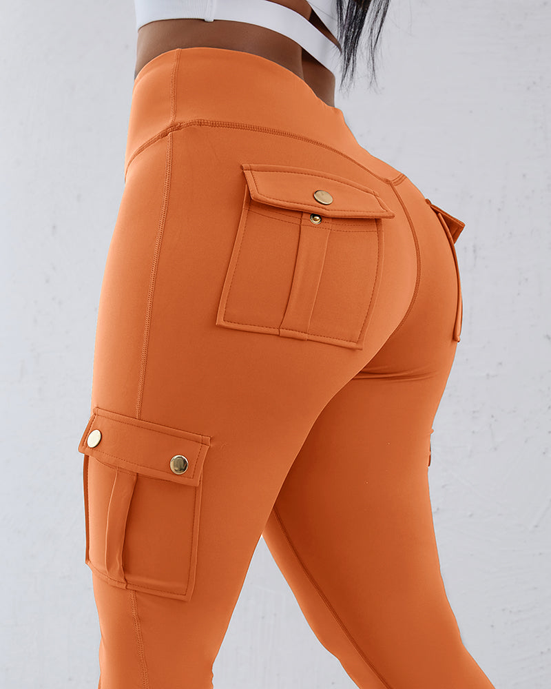 REFLEY ESSENTIALS FLAP POCKET LEGGINGS