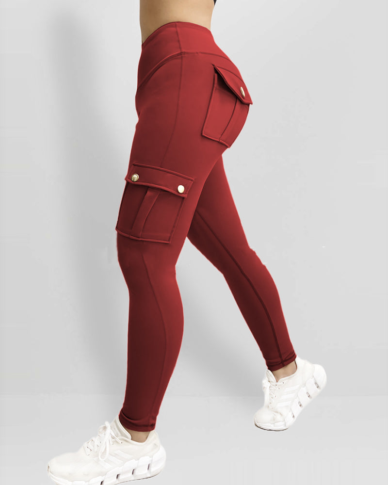 REFLEY ESSENTIALS FLAP POCKET LEGGINGS