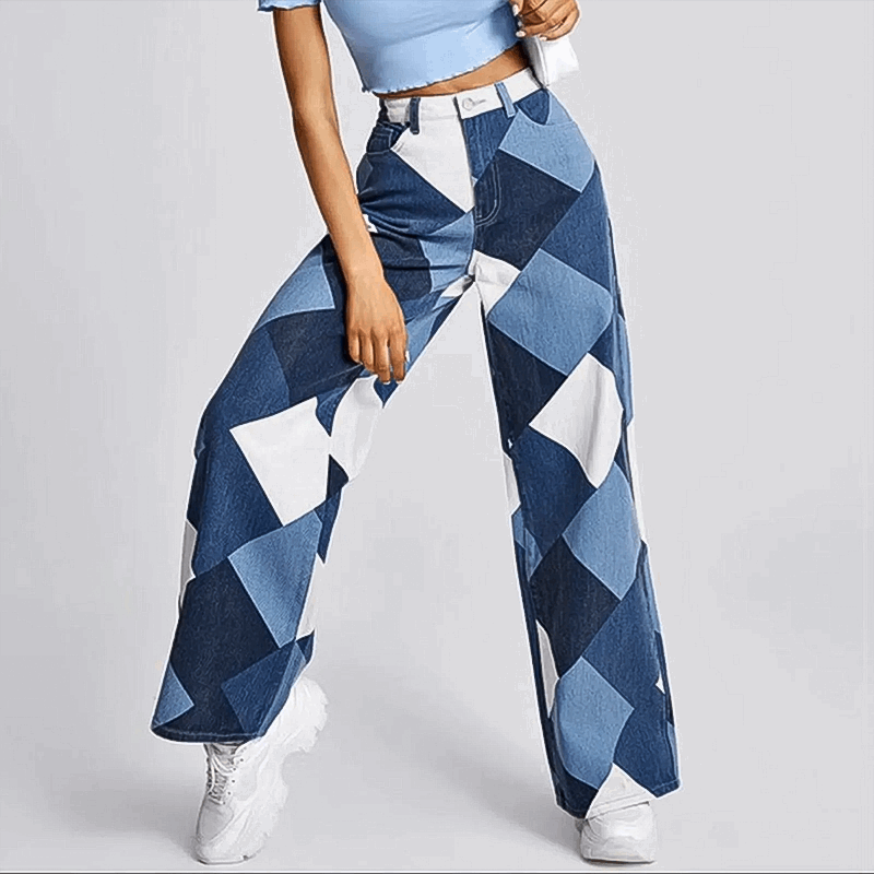 LEONELA PATCHWORK JEANS