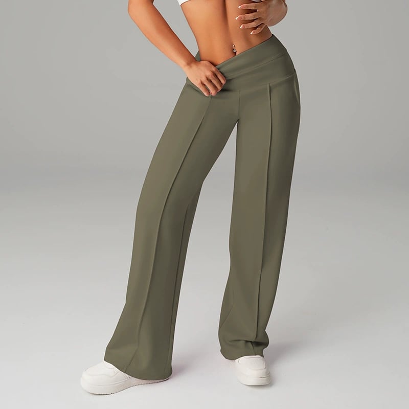 REFLEY ESSENTIALS WIDE STRAIGHT-LEG PANTS