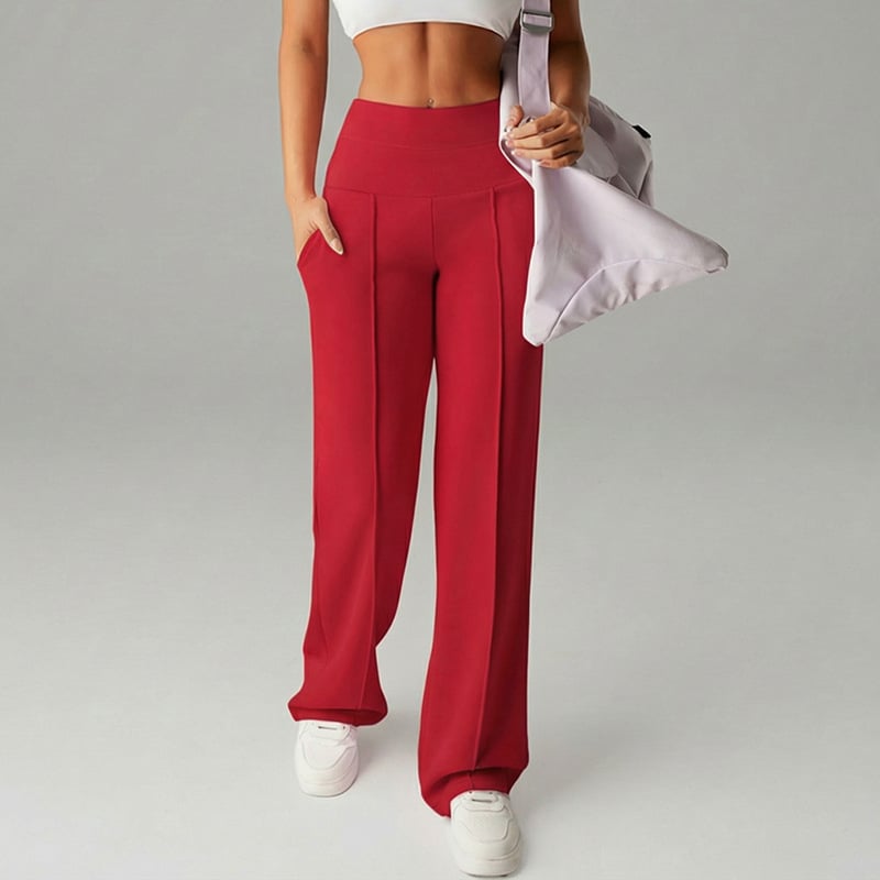 REFLEY ESSENTIALS WIDE STRAIGHT-LEG PANTS