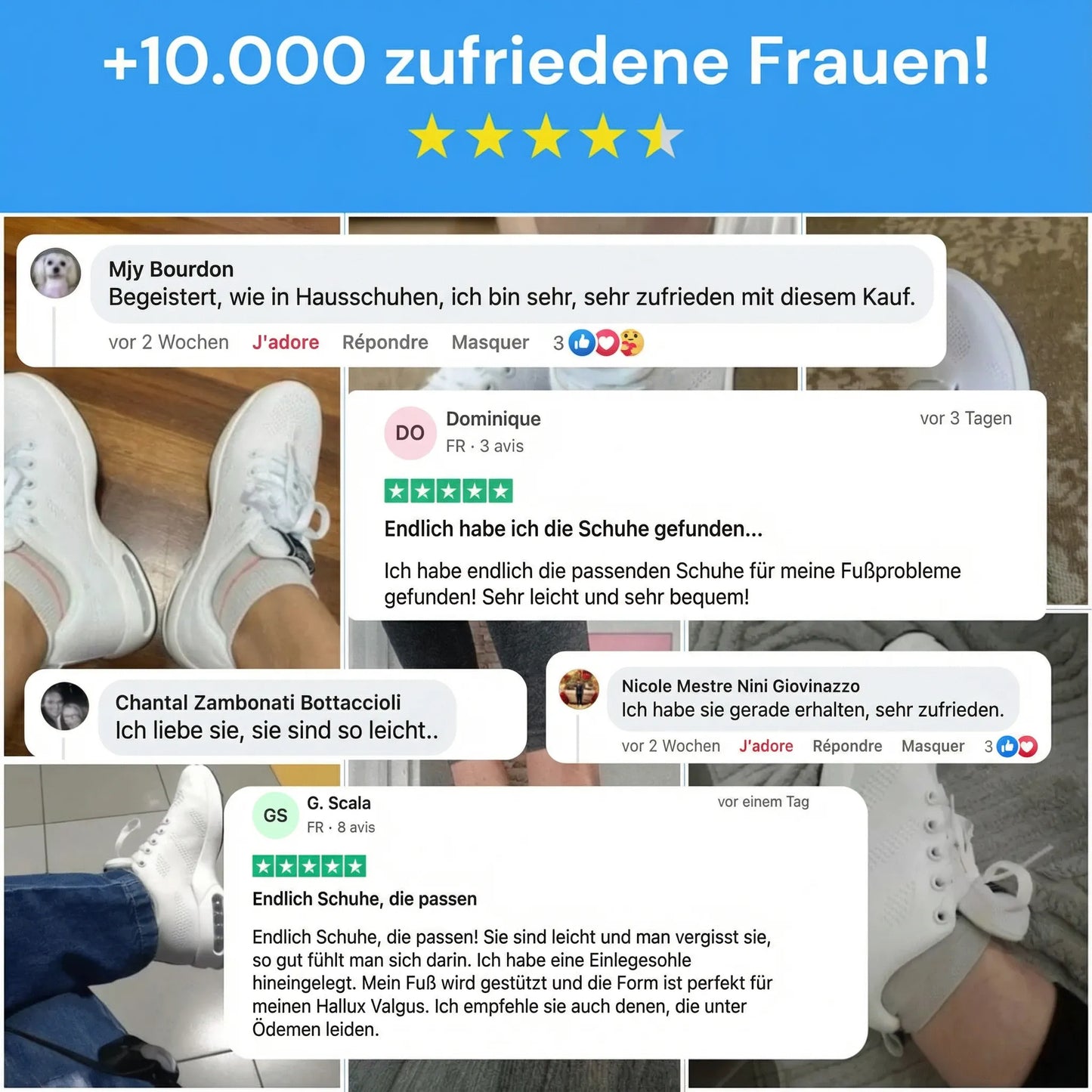 ErgoVita™ – Orthopädische Komfort Sneaker