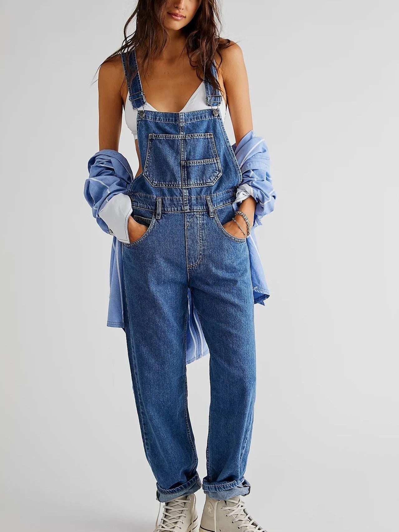 VERENA DENIM OVERALL