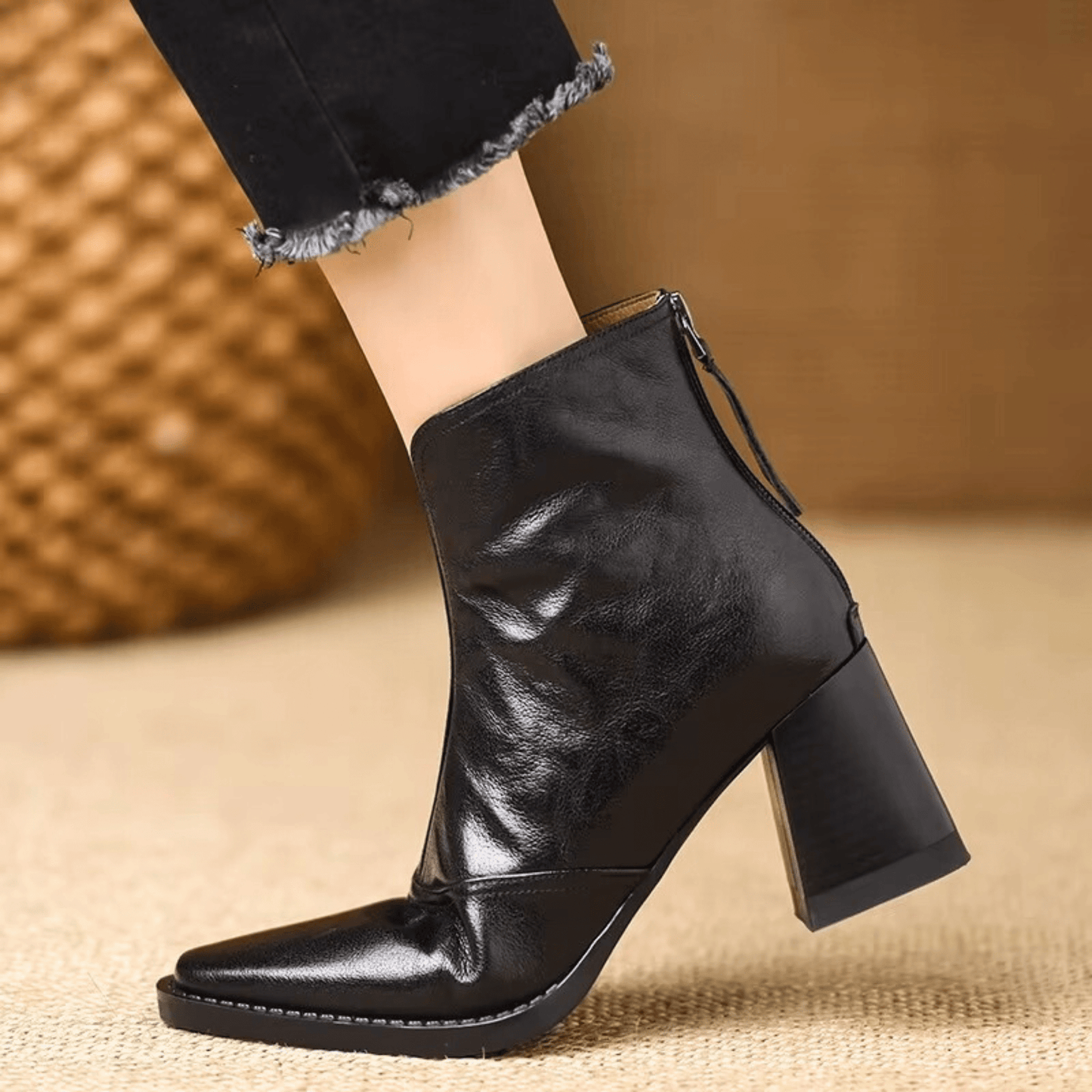 REFLEY SIGNATURE BOOTIES MID-HEEL