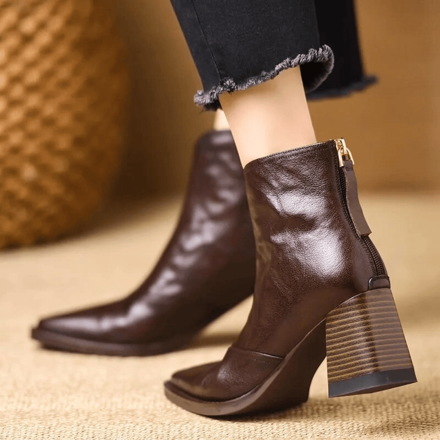 REFLEY SIGNATURE BOOTIES MID-HEEL
