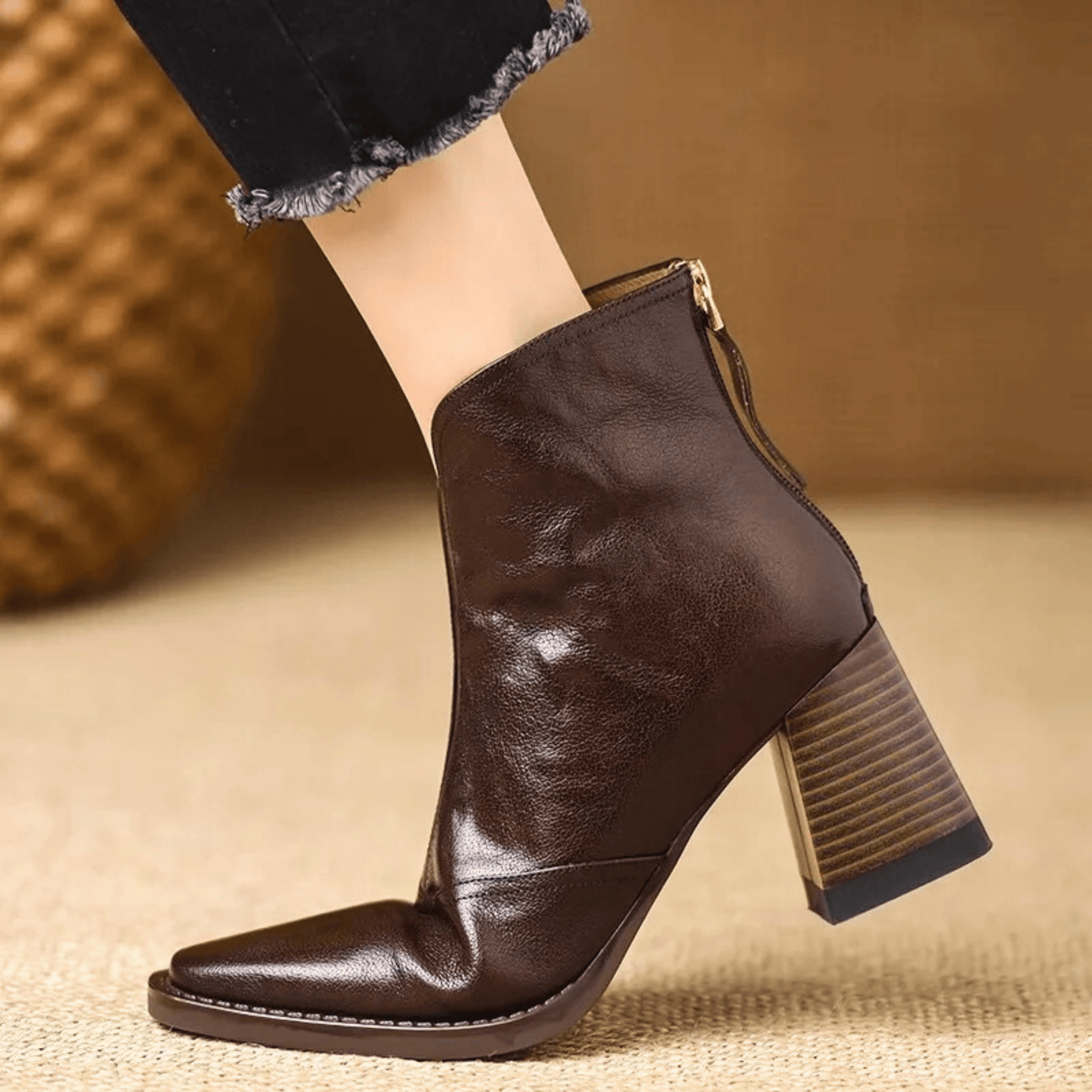 REFLEY SIGNATURE BOOTIES MID-HEEL